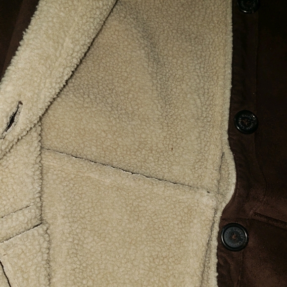 Ralph Lauren Suede/Sherling Jacket - Picture 2 of 5